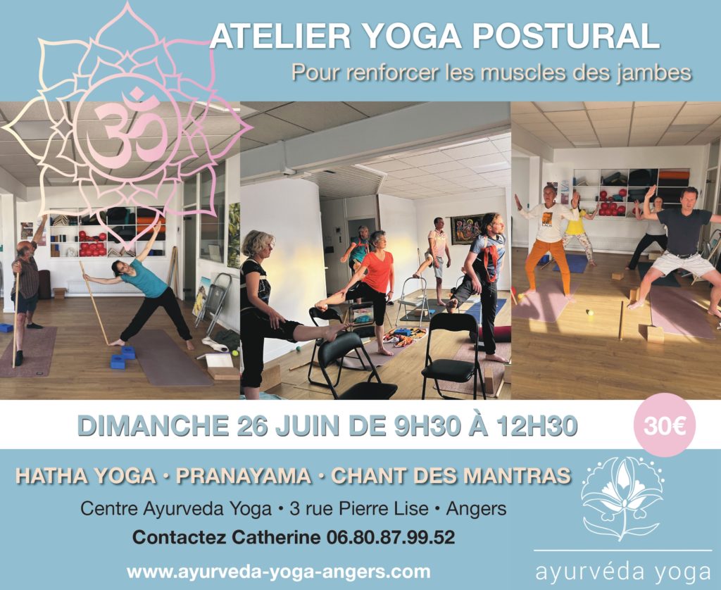 Atelier yoga à Angers - Yoga postural